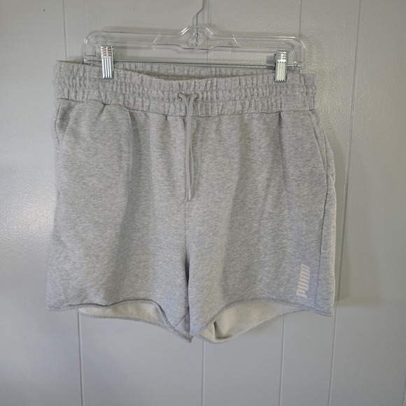 Puma Other - Puma Sweat Shorts Mens XL Gray Good French Terry Drawstring Athletic Logo